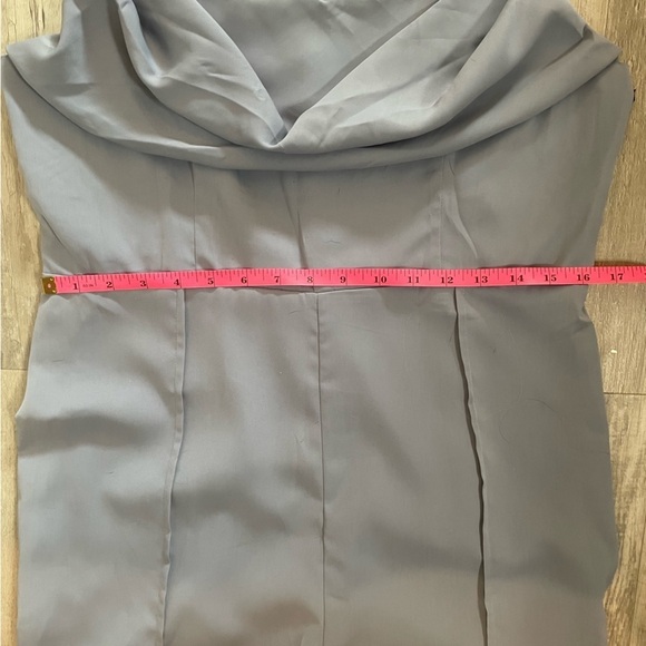 NWT Cider Petrol blue cowl neck wide leg jumpsuit from size XL - Picture 5 of 11